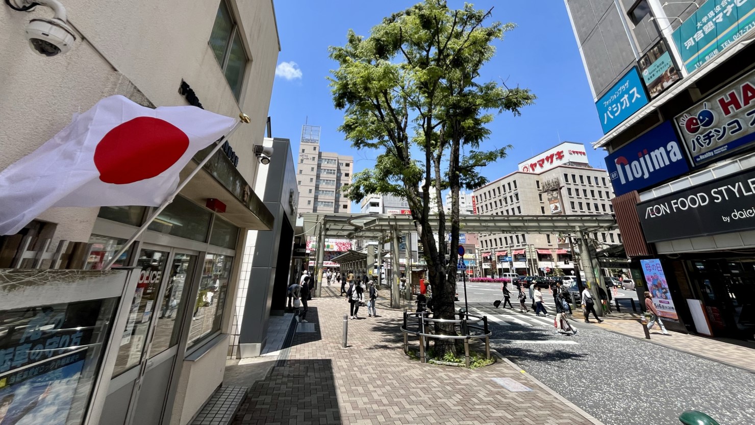 市川駅前交番（2025年4月撮影）