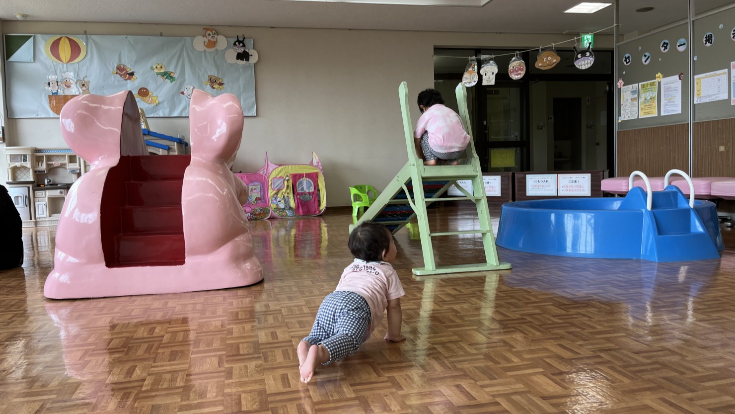 福祉・児童センター2Fにある未就学児向けプレイルーム