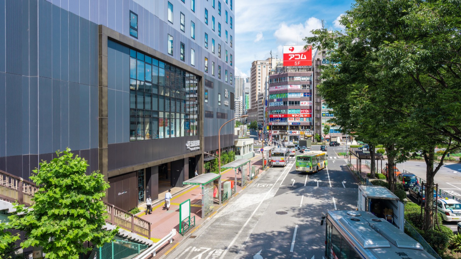 五反田駅前の様子