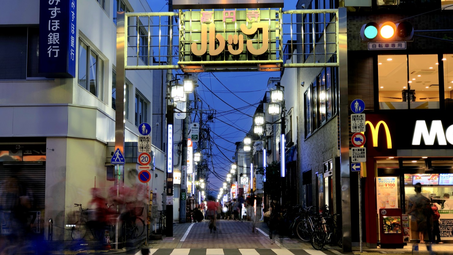 新高円寺駅前ルック商店街