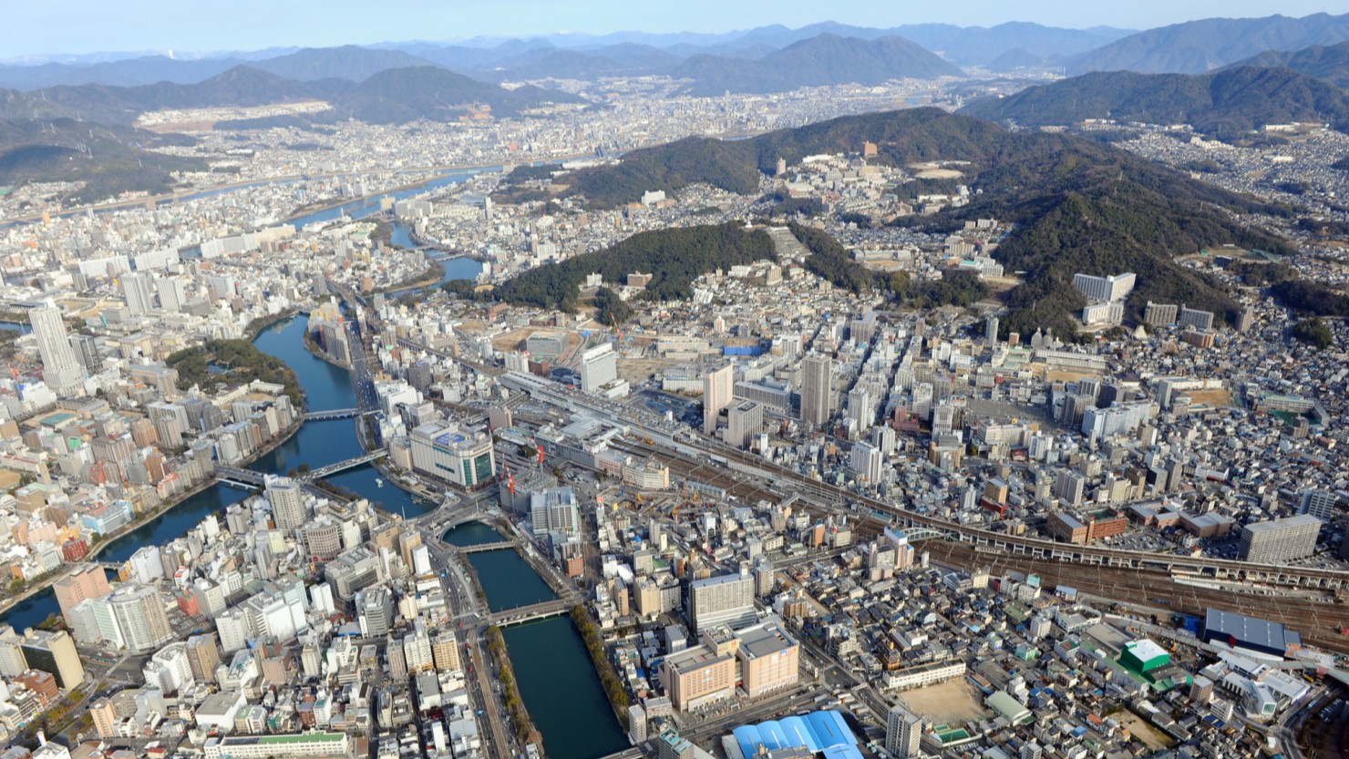 広島市街地(広島駅周辺)