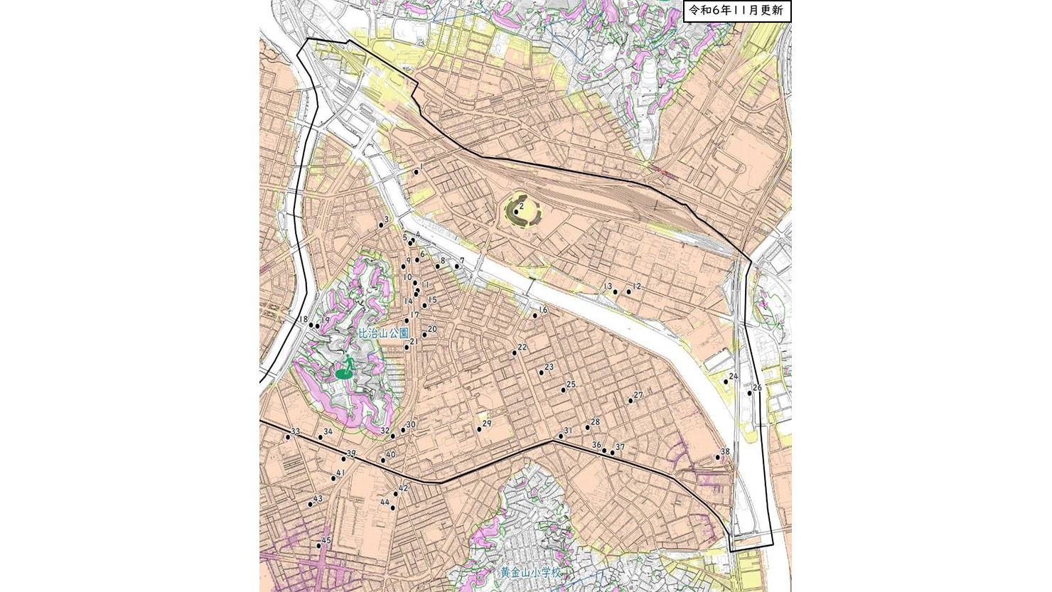 津波ハザードマップ(出典:広島市 公式サイト)