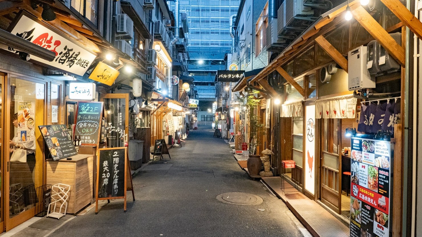 エキニシの街並み