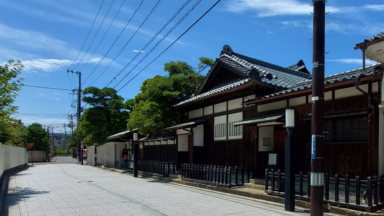 齋藤家別邸近くの街並み