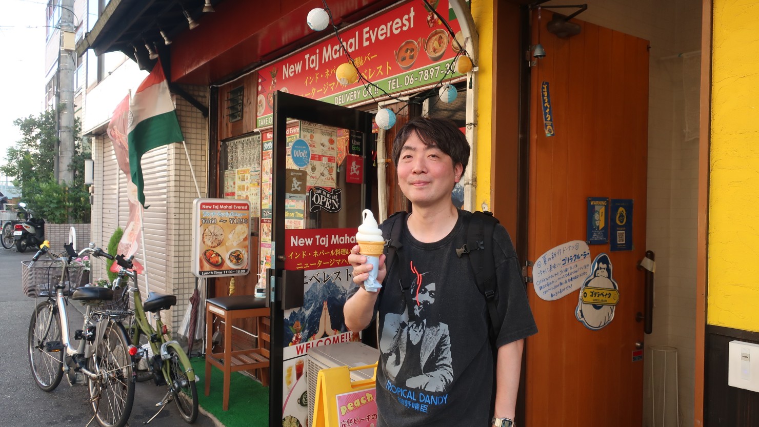 ゴリラベイクの店頭。こちらのお店のメインはドーナツ。その他にもゼリーやサブレ、加えて詰め合わせなども販売