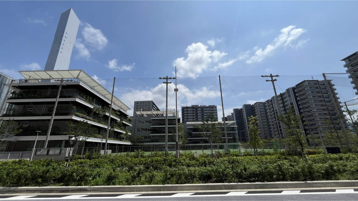 中央区立晴海西小学校・西中学校　※2025年6月撮影