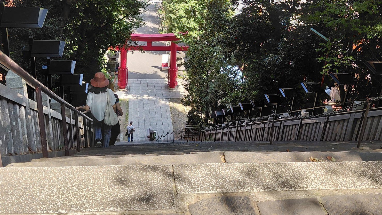 愛宕神社の石段