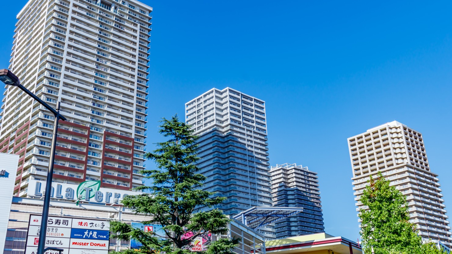 再開発された南千住駅周辺