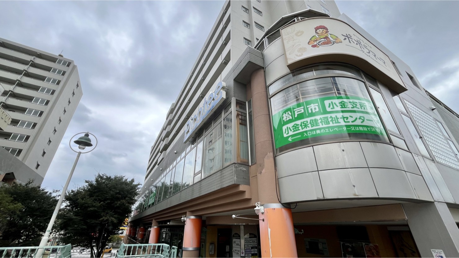 松戸市役所小金支所が入るピコティ ※2025年9月撮影