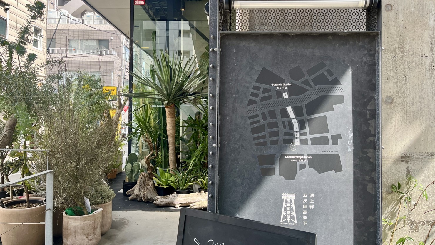 池上線五反田高架下(2025年3月撮影)