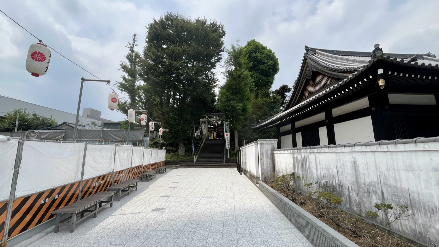 居木神社・参道(2025年8月撮影)