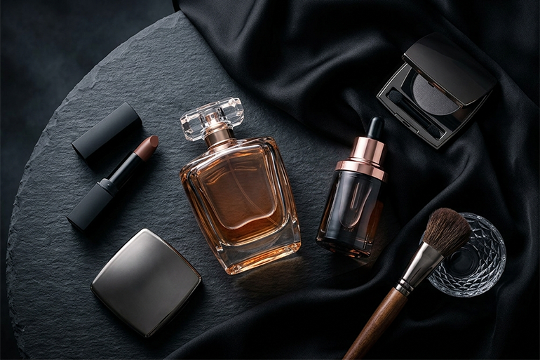 高級コスメの映り込みを完全消去！プロが教える反射の消し方と光の操り方の物撮り