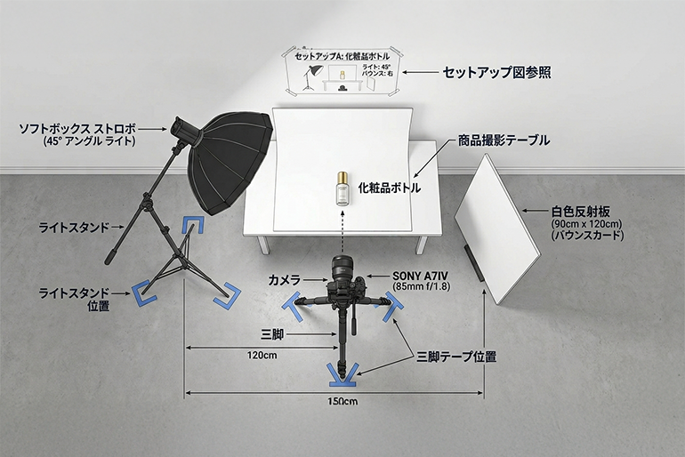 1回の撮影で全チャネルに対応する共通ベース画像の作り方