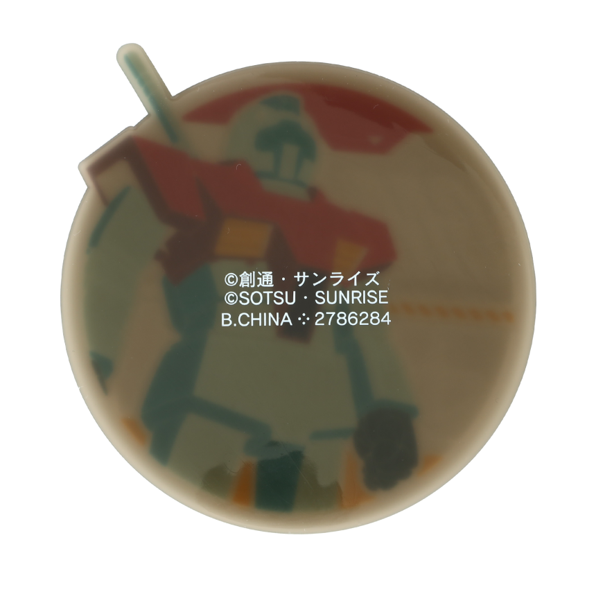 ガシャポン ガンダムシリーズ クリアラバーコースター ジム