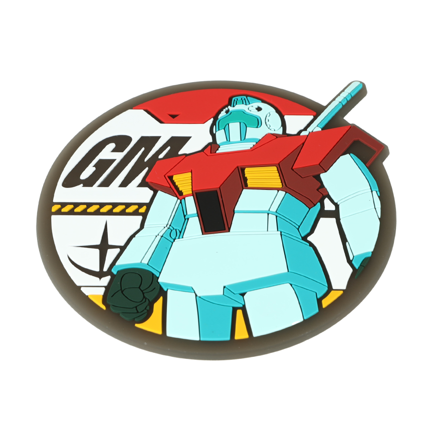 ガシャポン ガンダムシリーズ クリアラバーコースター ジム