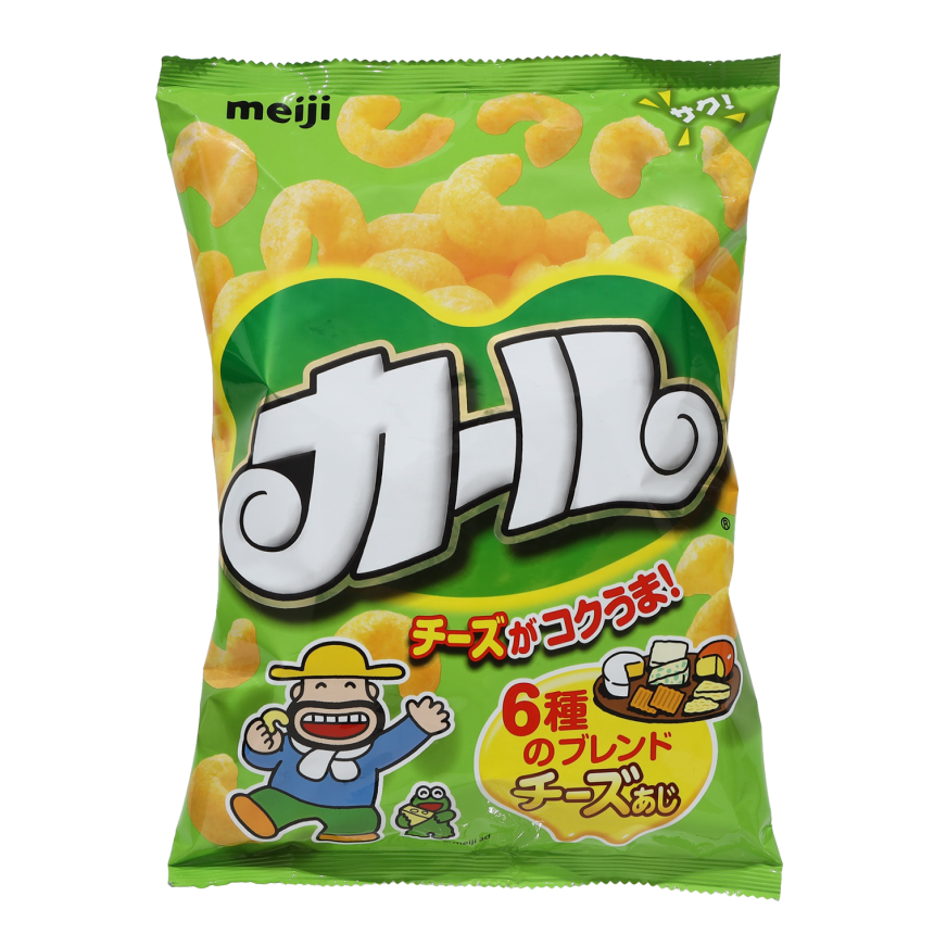meiji カール チーズあじのパッケージ