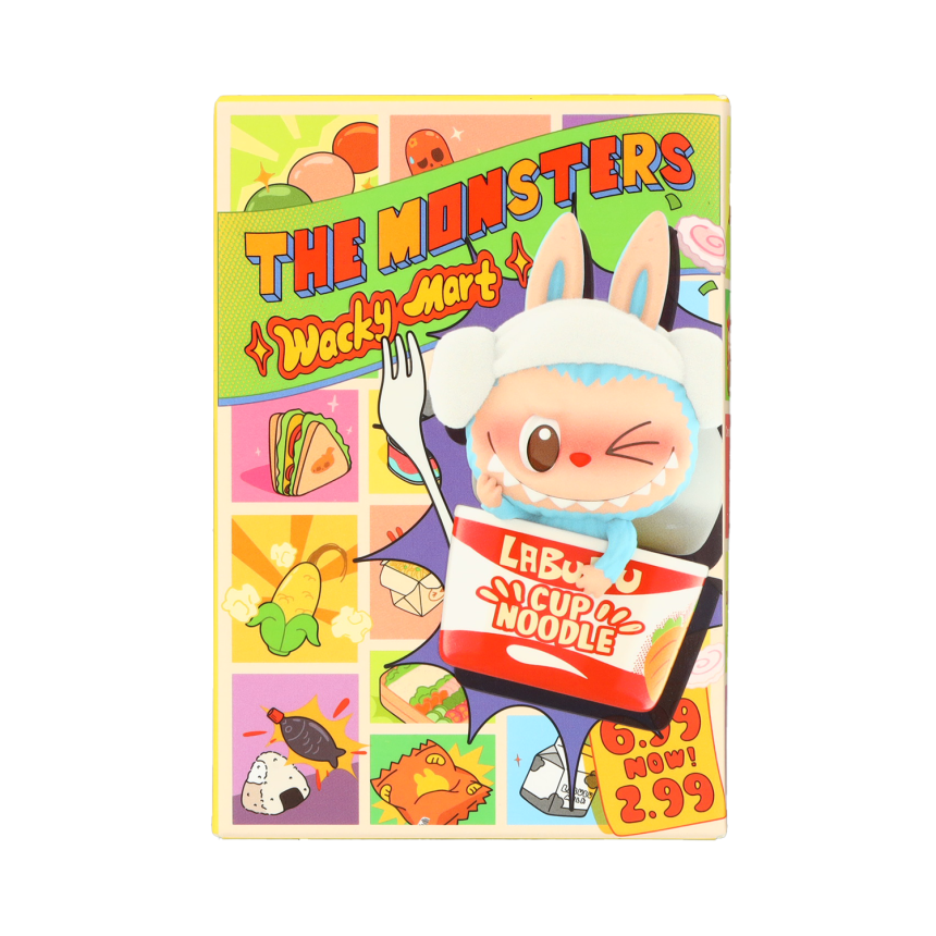 ラブブ ポップマート ワッキーマートのパッケージ