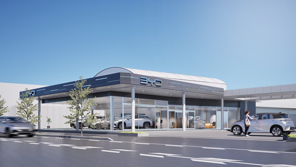 BYD AUTO 三島外観