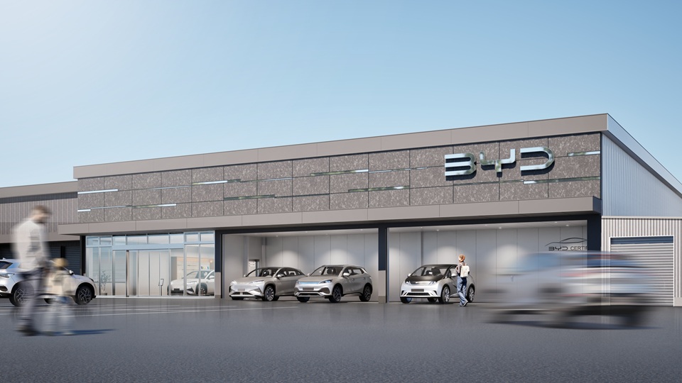 群馬県太田市にオープンする「BYD AUTO 太田」