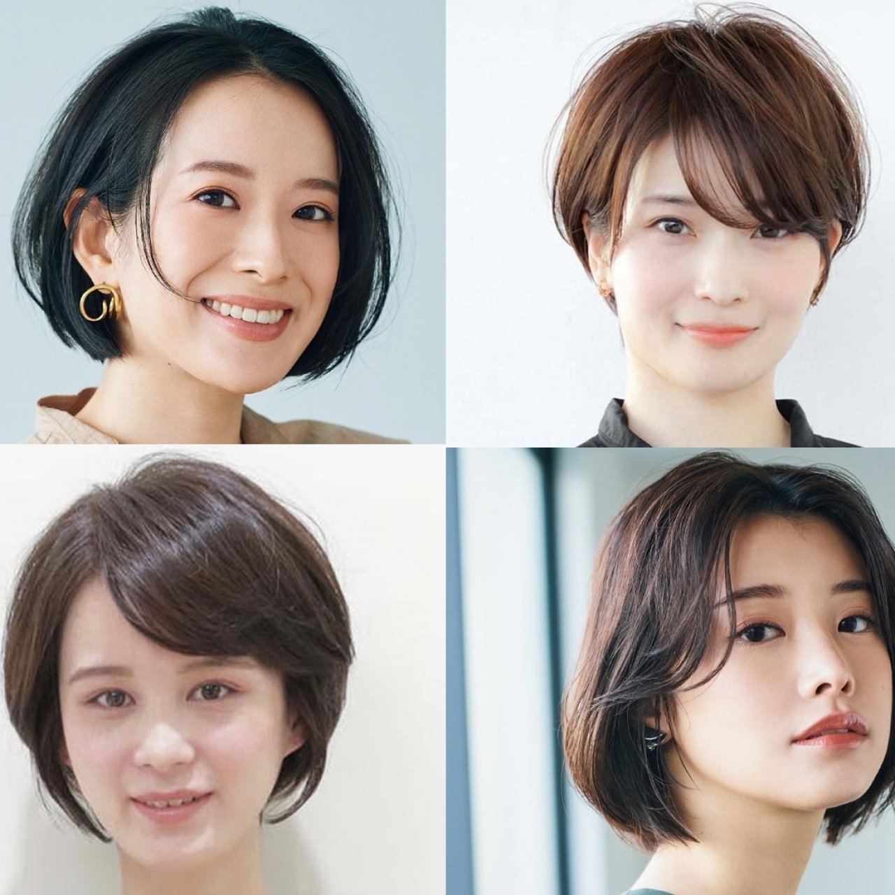 30代 40代大人女性の髪型 ショートボブまとめ 働く女性の好感度ヘアスタイル9選 Baila