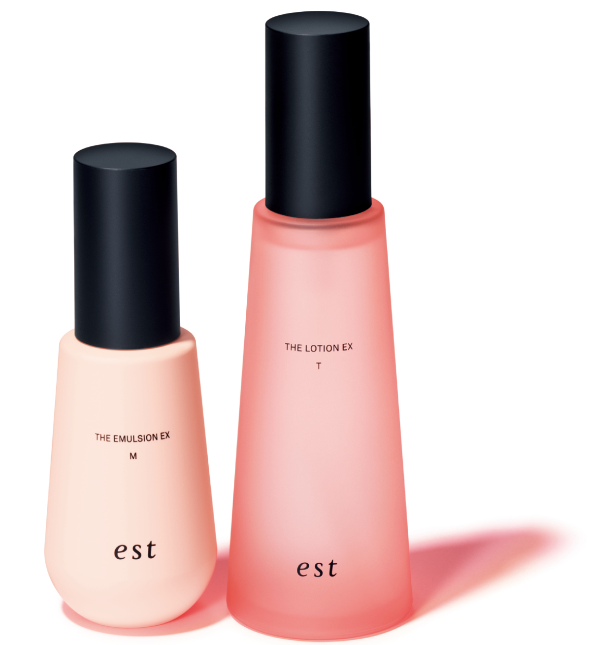 秋 新作 スキンケア est エスト （左）ザ エマルジョン EX （右）ザ ローション EX