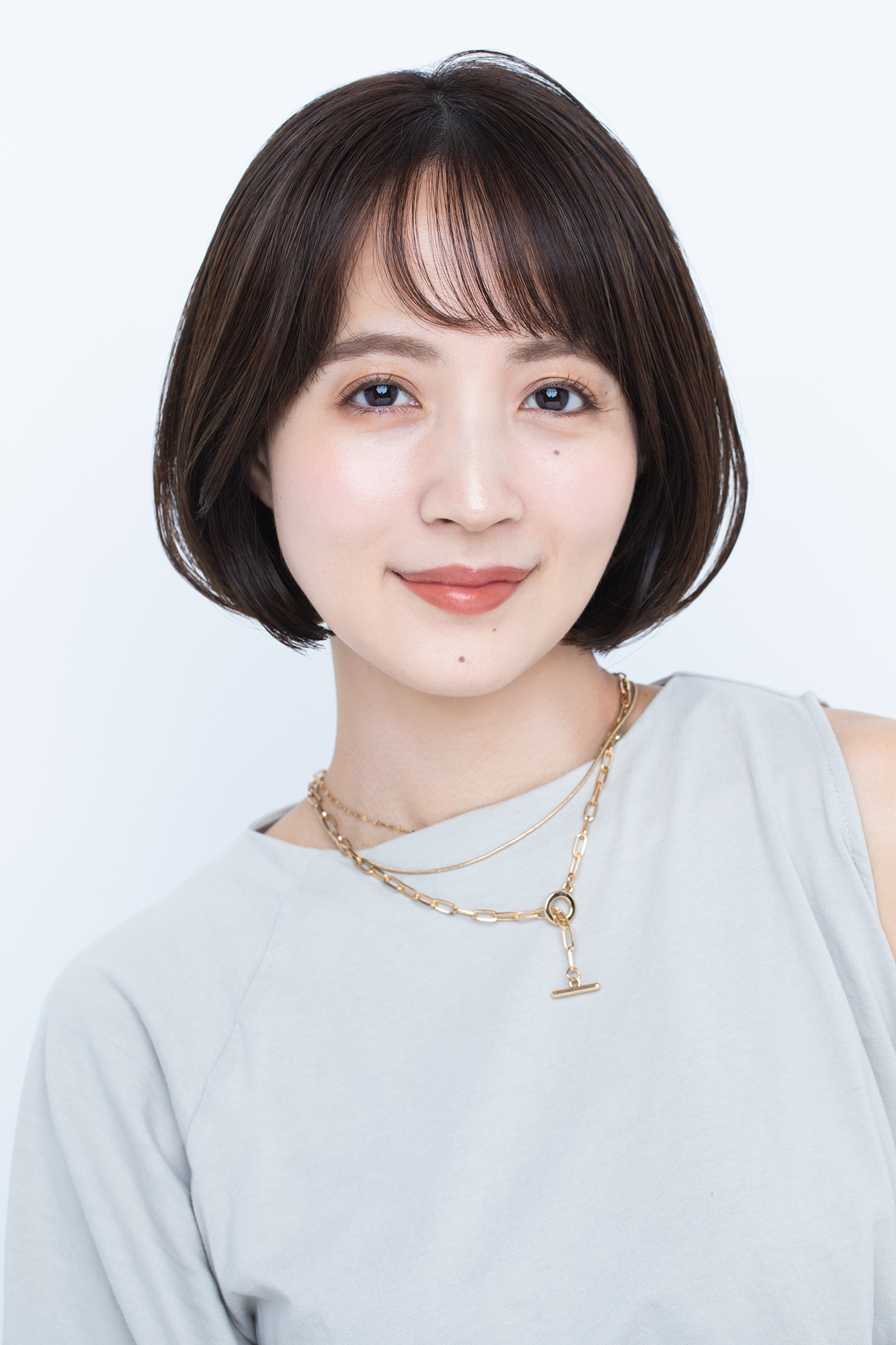 小顔　小顔ヘア　面長　ボブ