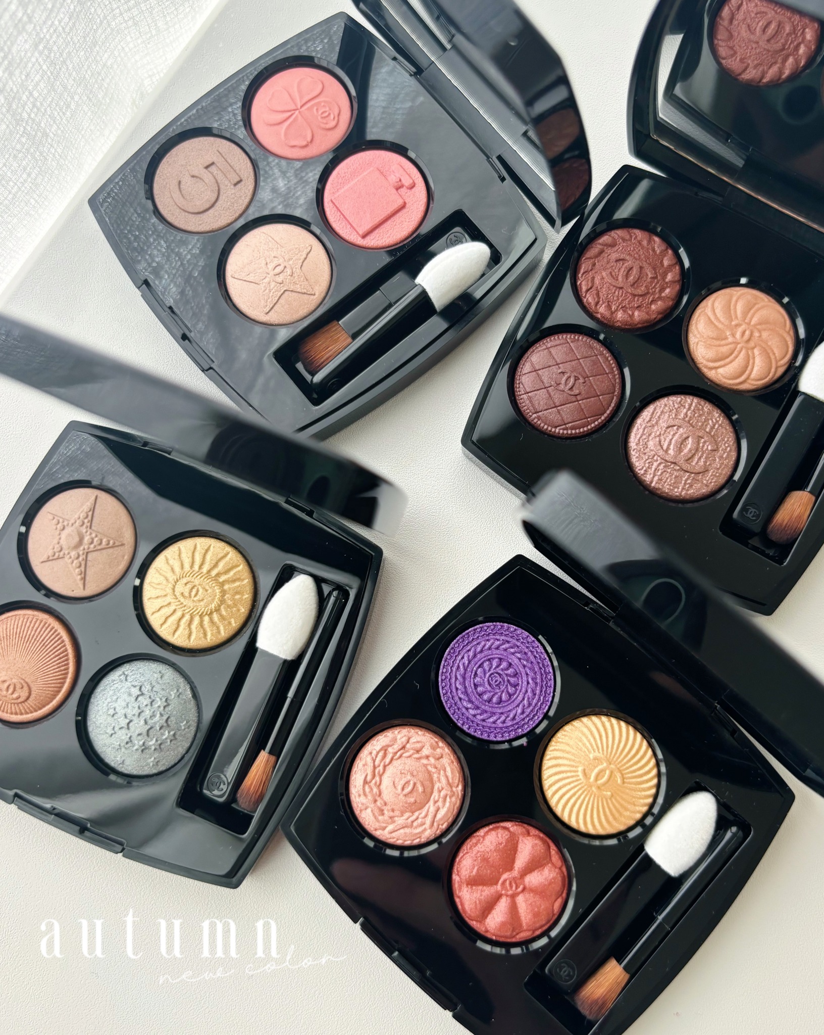 シャネル レ キャトル オンブル ブトン