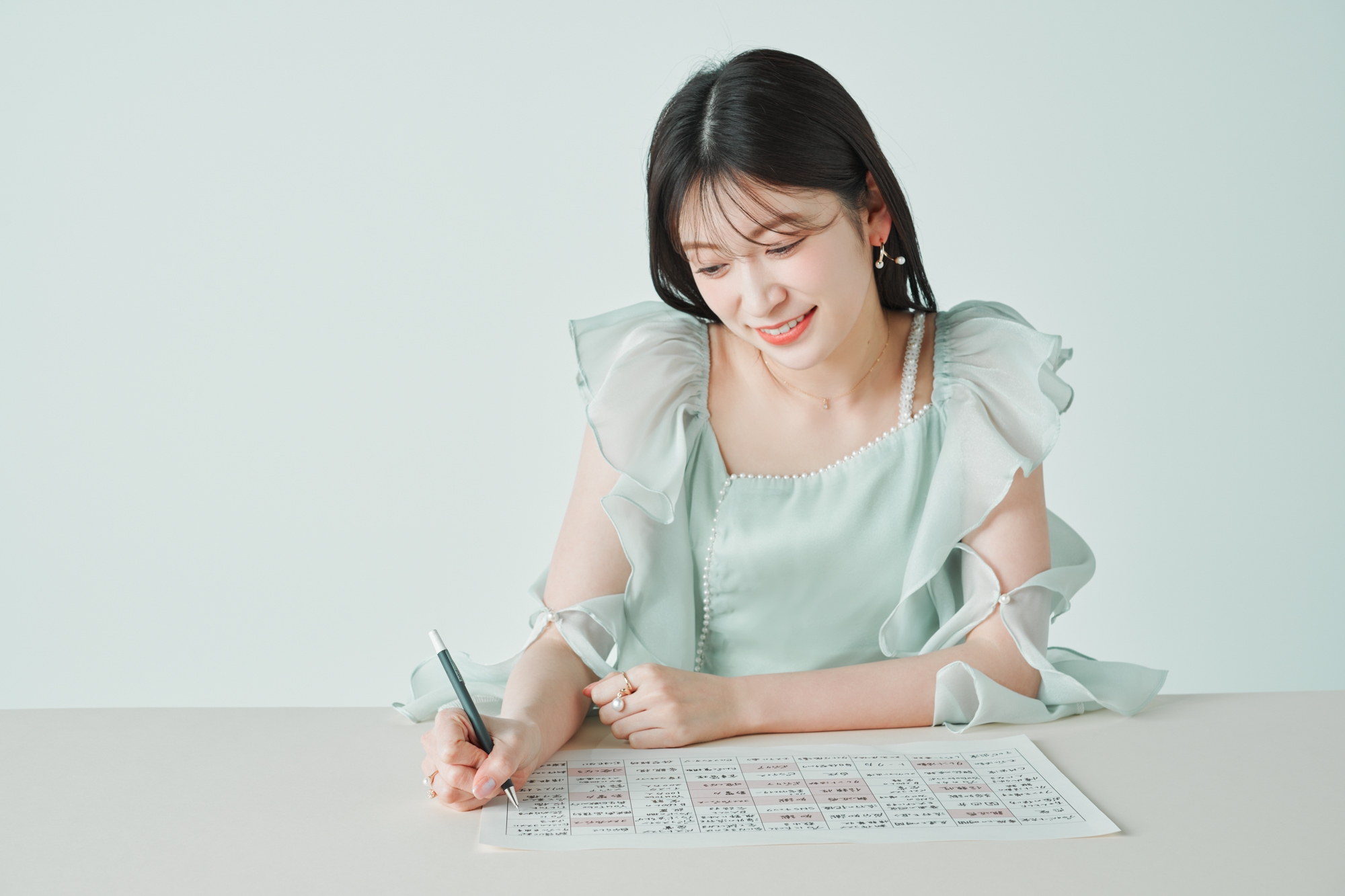 吉田朱里 メイク スキンケア BIDOL YouTuber 美容 コスメ マンダラチャート