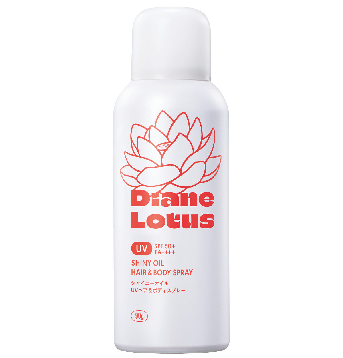 【髪】ダイアンロータス シャイニーオイル UVヘア＆ボディスプレー