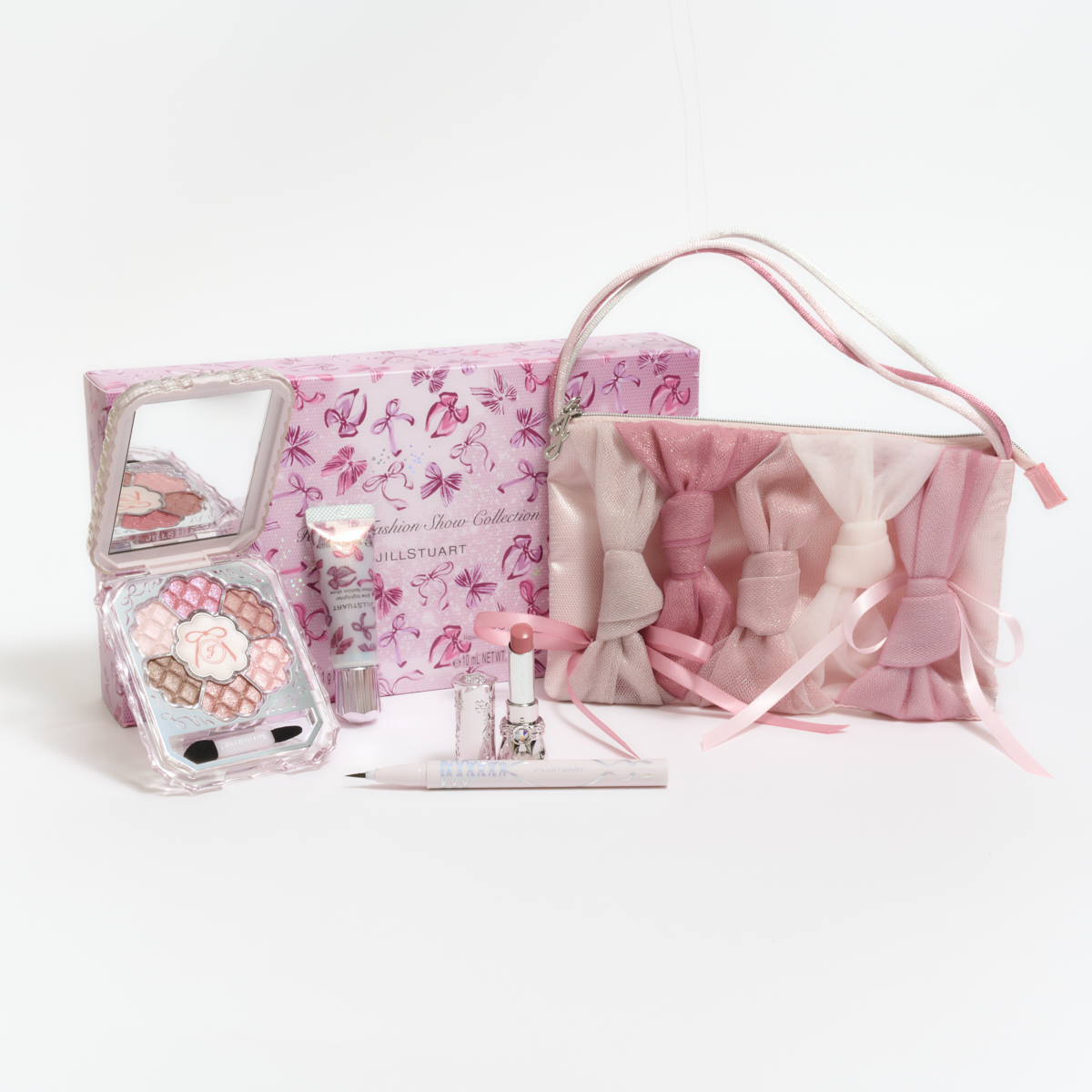 ブルベ夏 クリスマスコフレ2025 おすすめ ジルスチュアート ビューティ リボンファッションショー コレクション