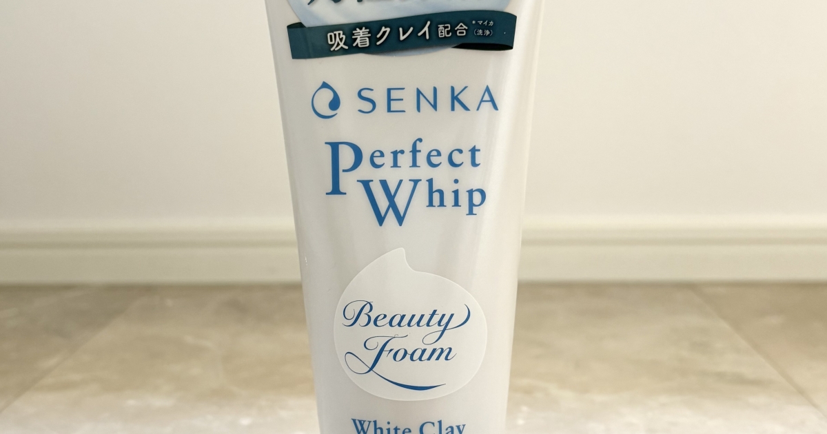 SENKA】 毛穴ケア洗顔パーフェクトホイップ ホワイトクレイを乾燥肌が