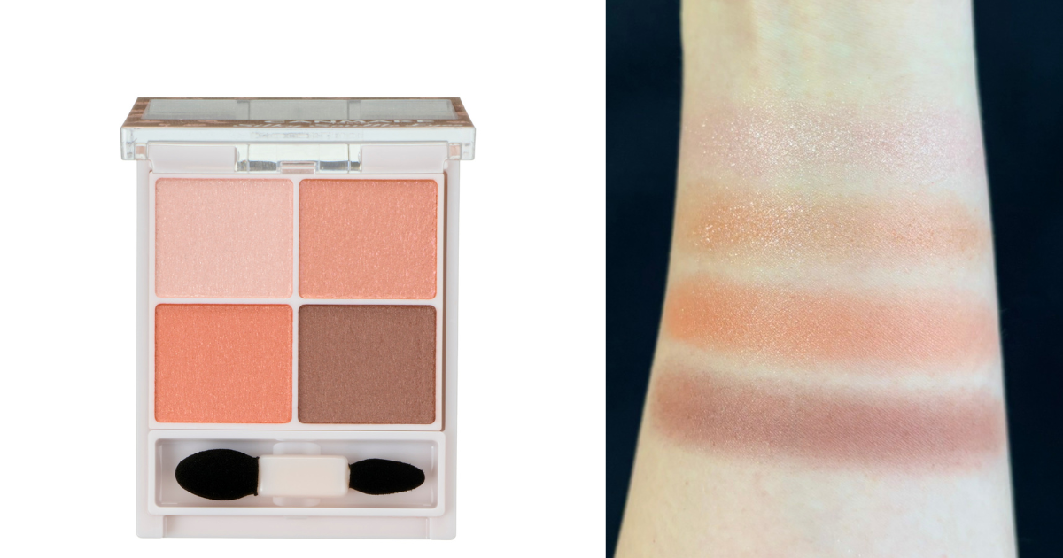 キャンメイク シルキースフレアイズ　07　腕のスウォッチ　イエベ春