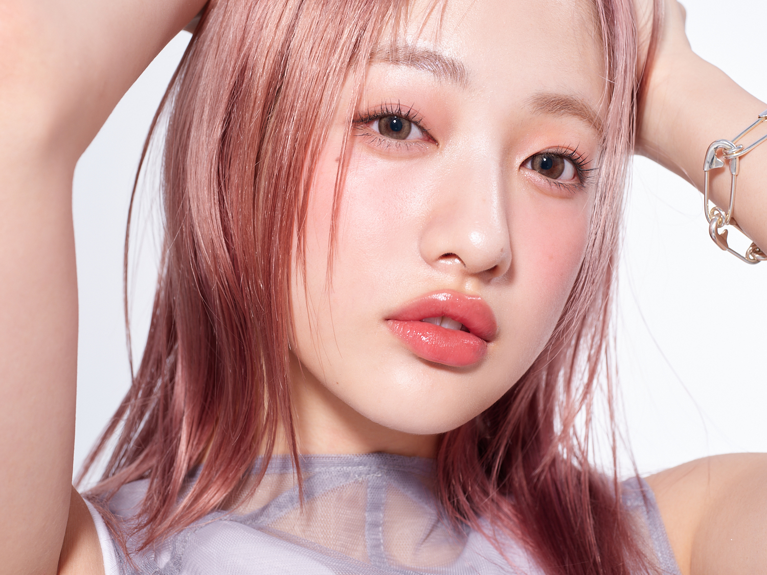 私立恵比寿中学・桜木心菜さんのレッドメイク PhotoGallery_1_1