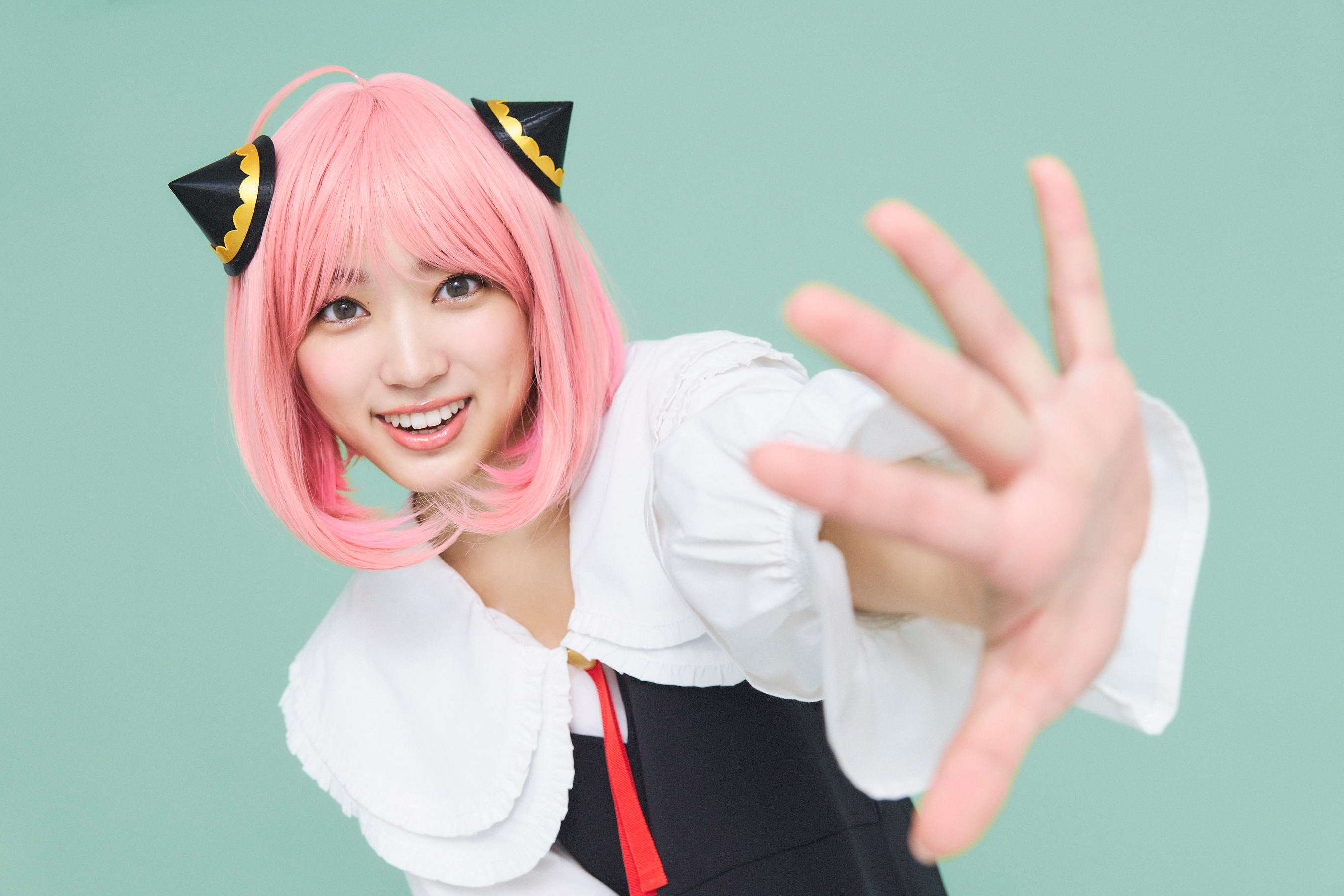 【SPY×FAMILYアーニャコスプレメイク】2022年ハロウィンの主役に！ 矢吹奈子さんと【アーニャみメイク】大研究　GALLERY_1_1