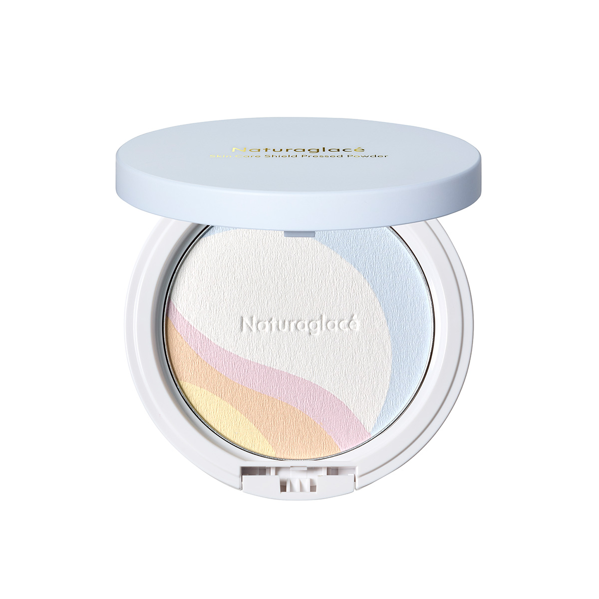 スキンケアシールド プレストパウダー ￥4620（ケース・ブラシつき）／ナチュラグラッセ