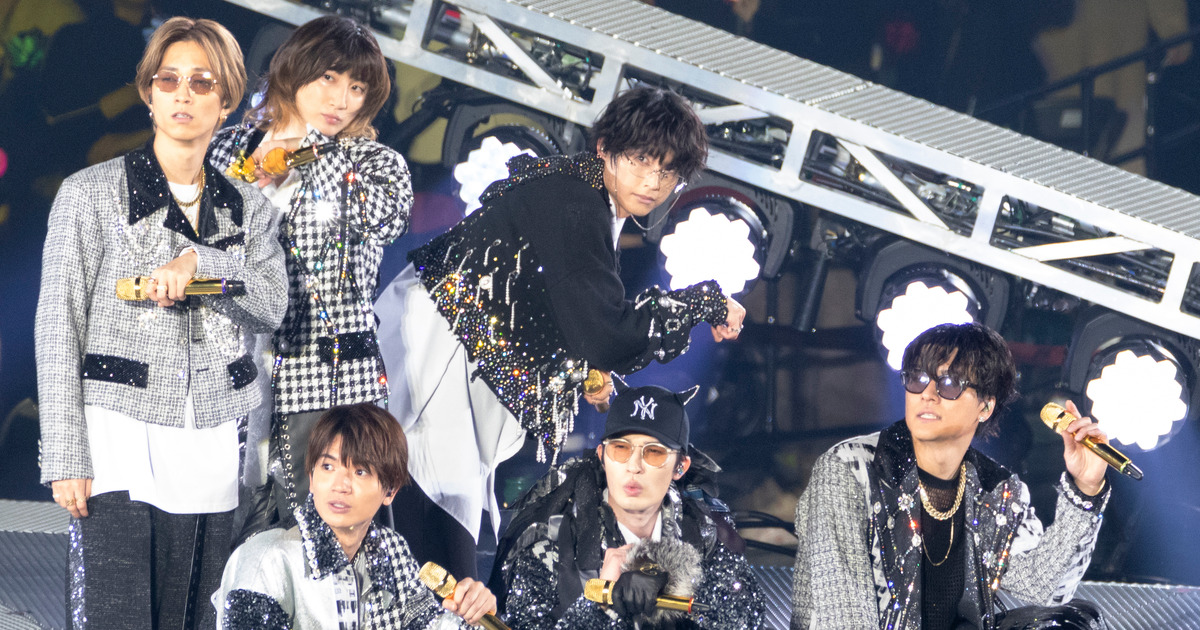 SixTONES初の5大ドームツアー『YOUNG OLD』ツアー開幕！会場を