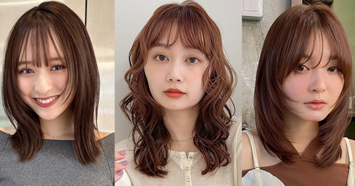 2026年】ミディアムレイヤーの髪型50選！ ひし形・ストレート・前髪