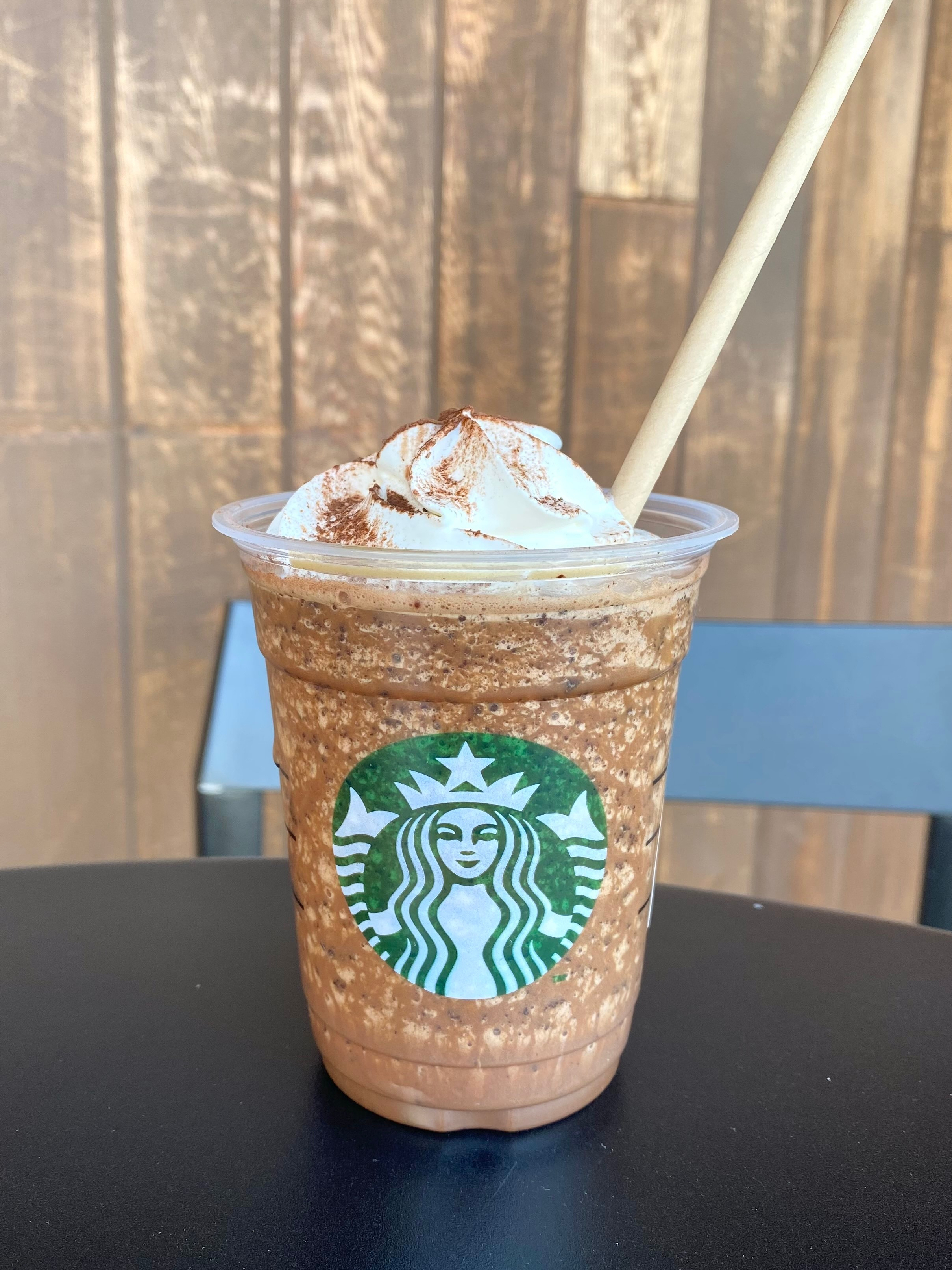 スタバ カスタム 低カロリー ダーク モカ チップ フラペチーノ