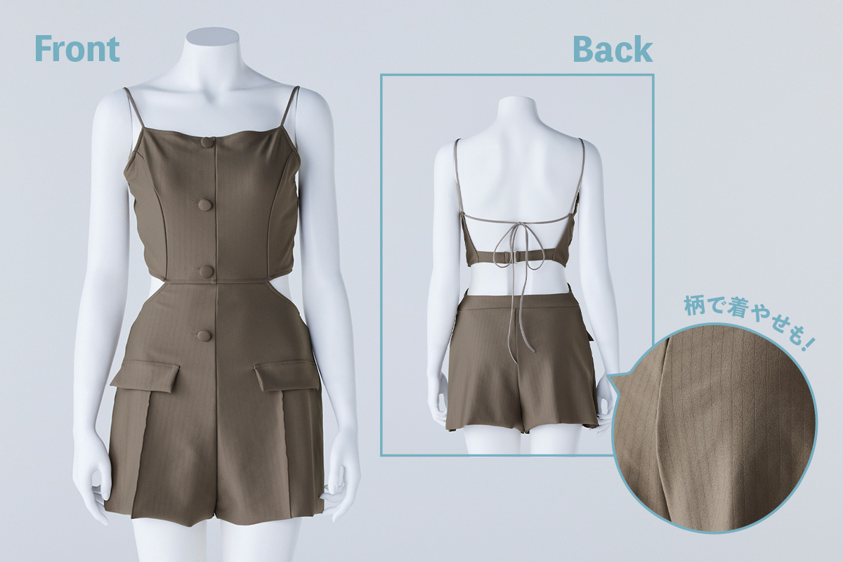 40代からの水着選び 　お尻の悩みをカバーする水着➀