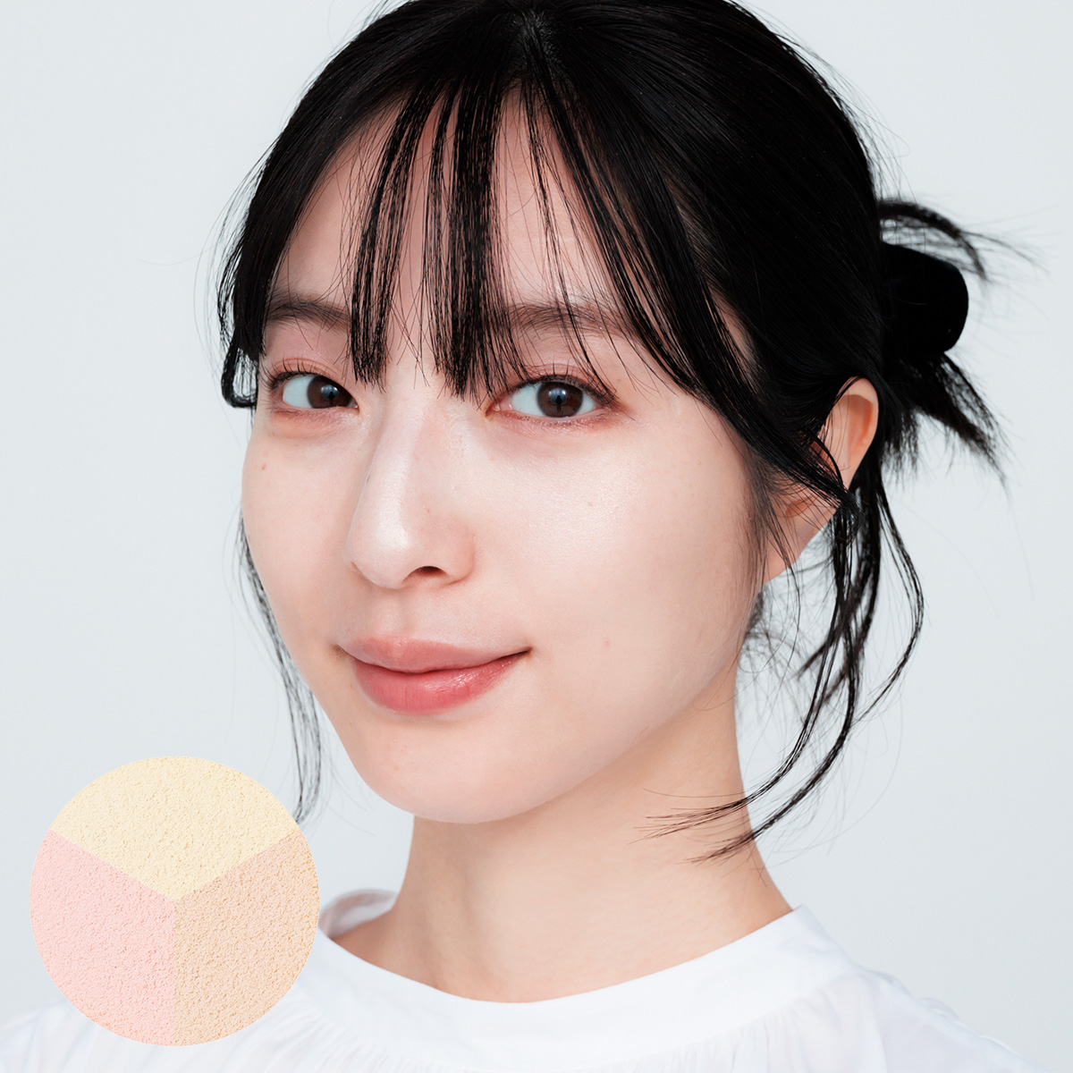 仕上がり　コーセー ヴィセ トリニタス グロウ パウダー