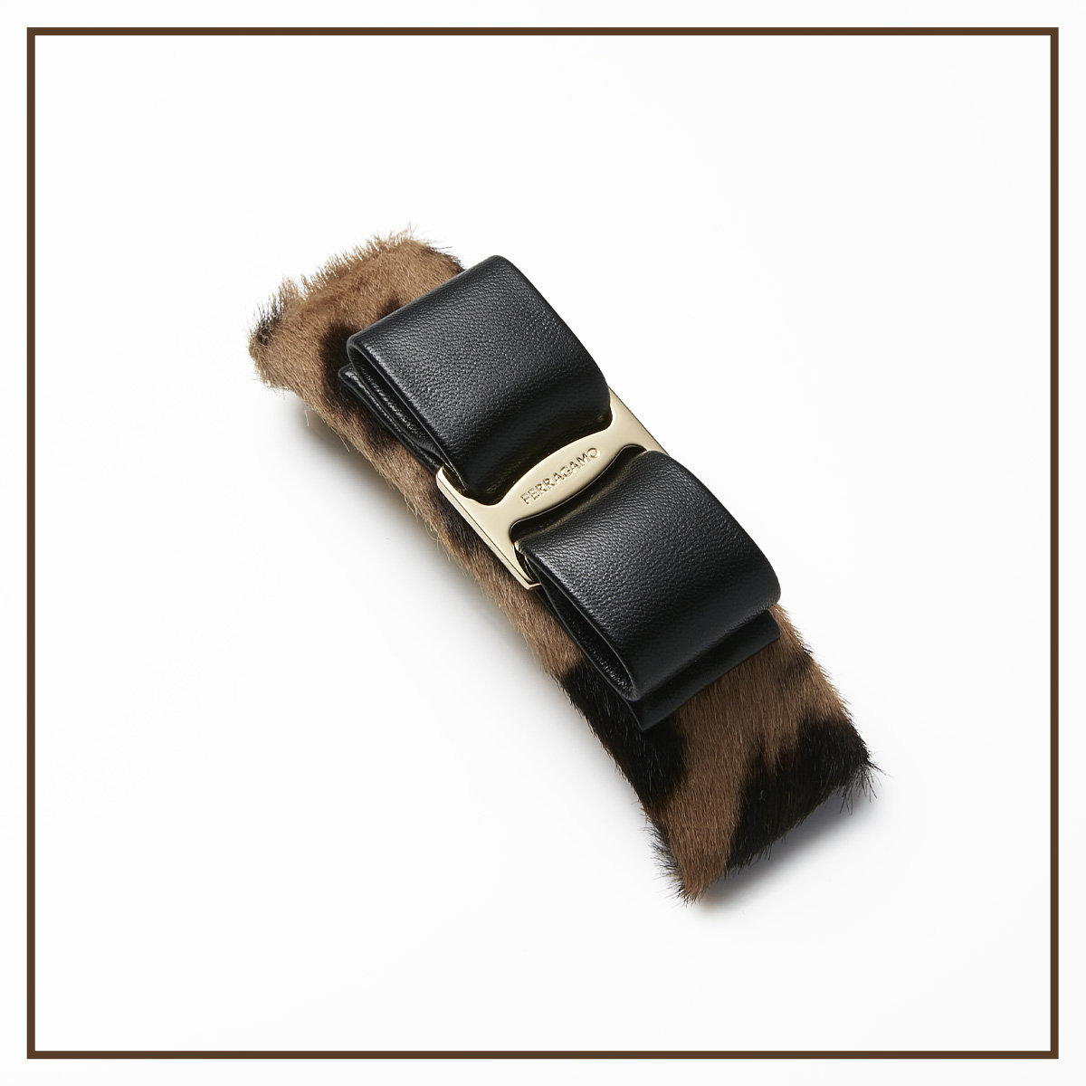 FERRAGAMO フェラガモ　ヘアアクセサリー　ヘア小物　バレッタ