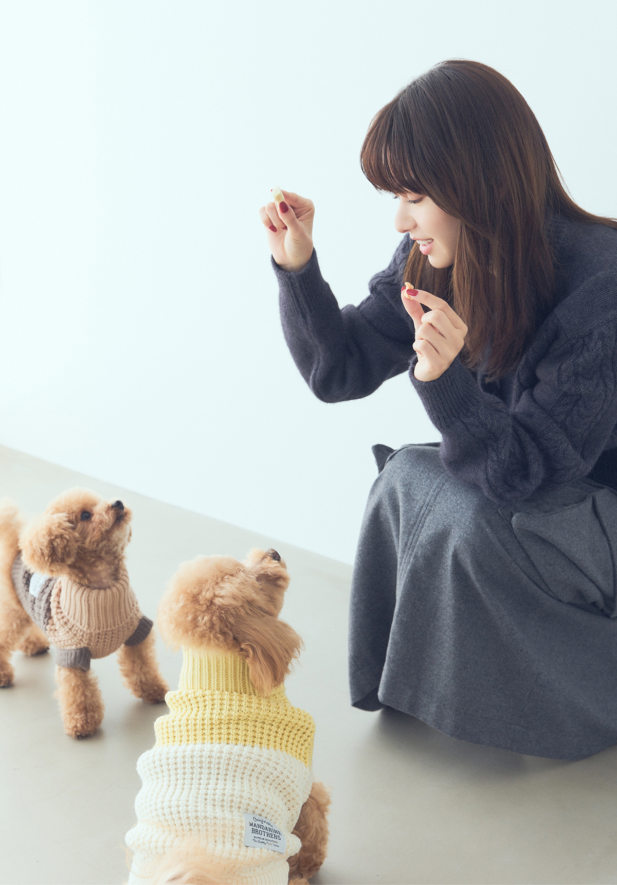 山本舞香さんが愛犬のために学ぶ！ 最新のドッグフード・おやつ・サプリ事情②