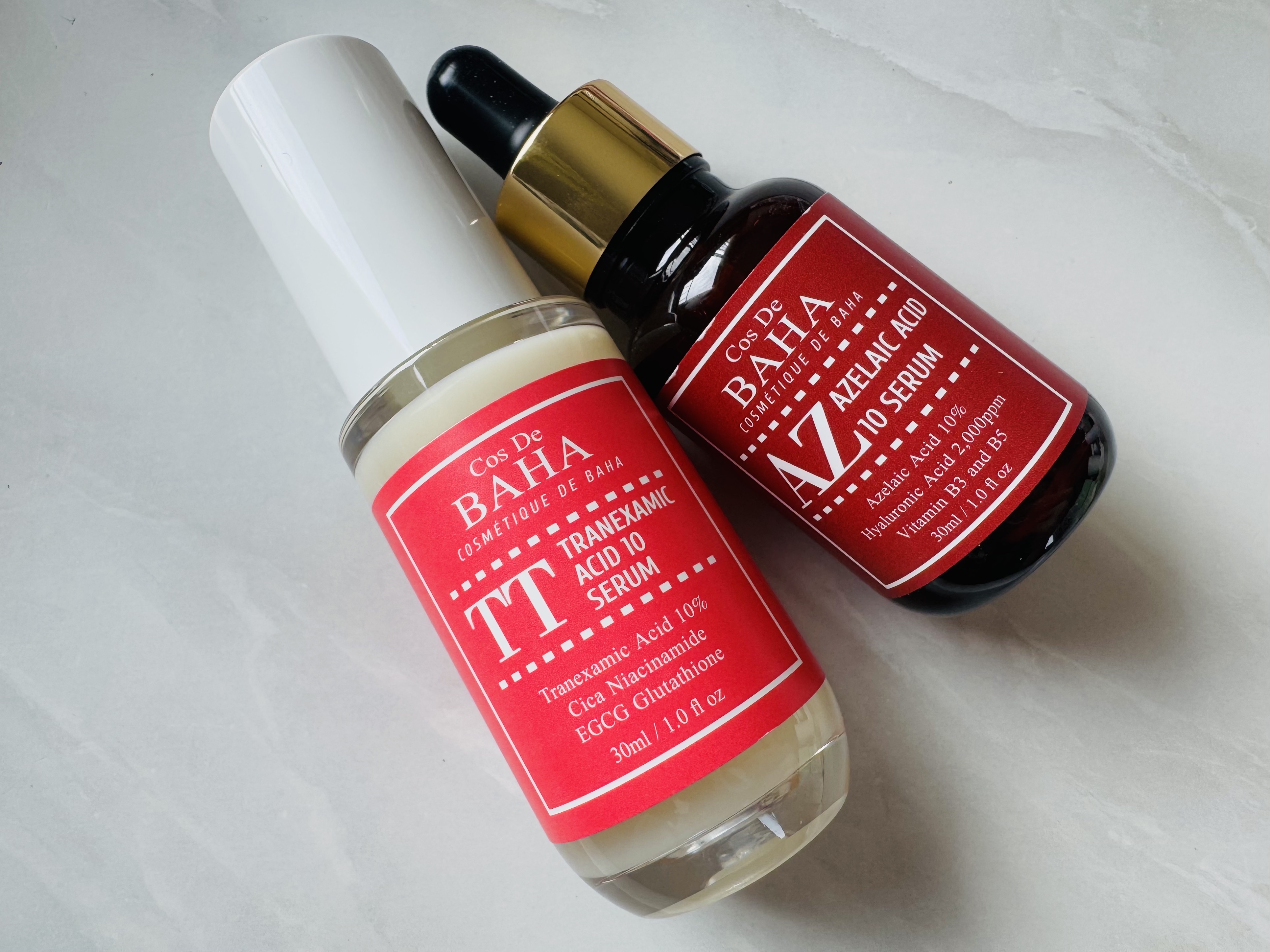 コスデバハ  トラネキサム酸10％セラム、アゼライン酸10％セラム