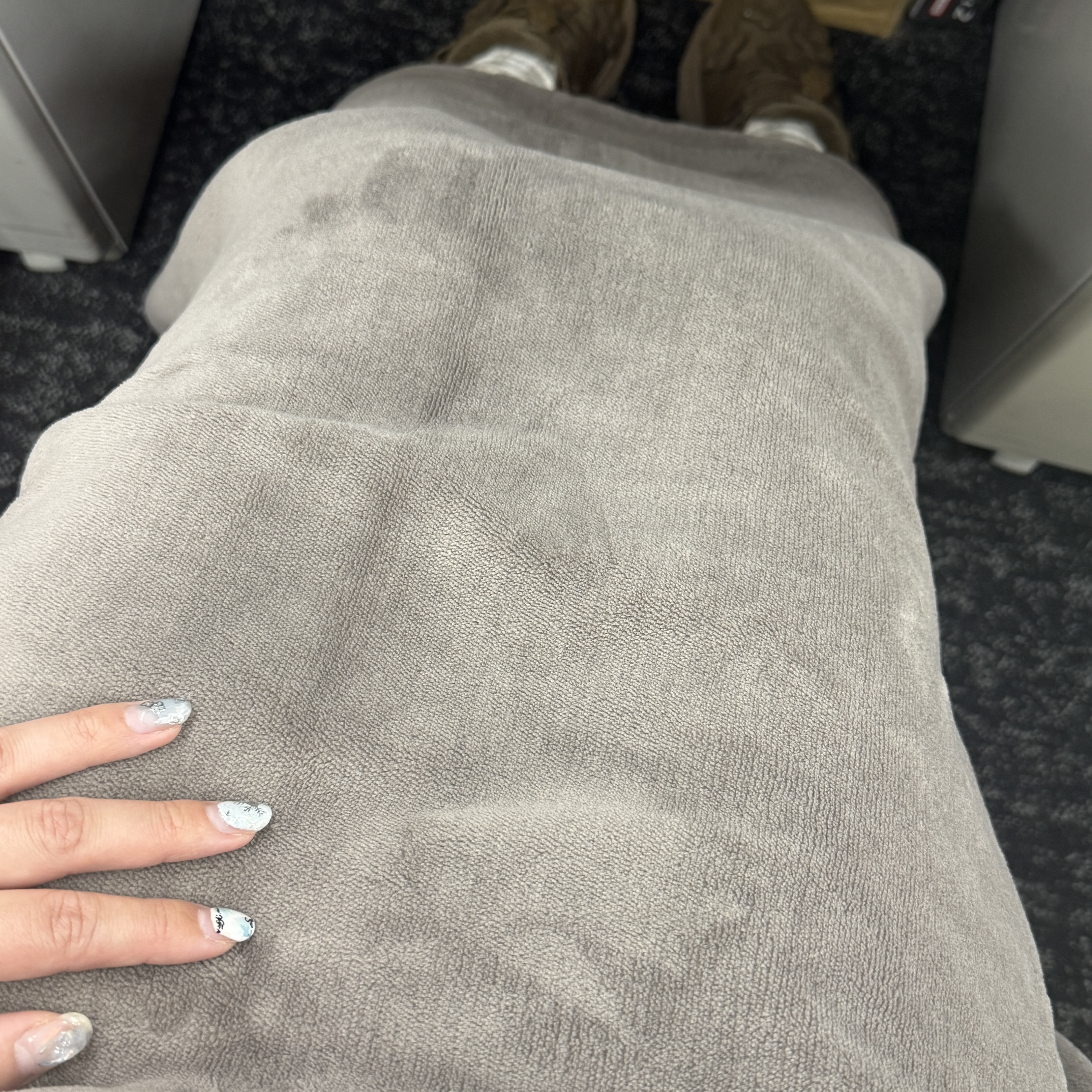 2026冬 マキアエディターお試し 温活 MUJI 洗えるUSBブランケット