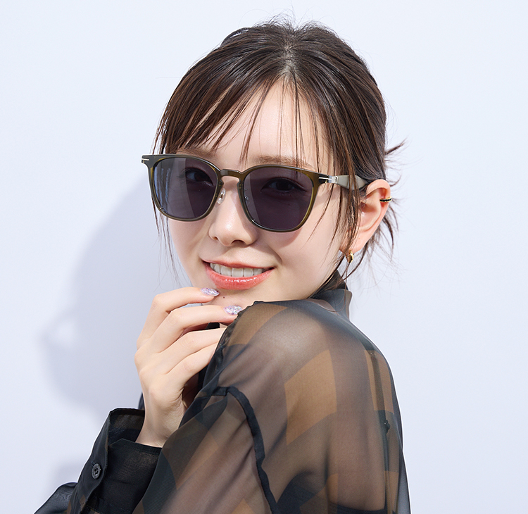 マキア　サングラス　おすすめ　選び方　Zoff　小顔