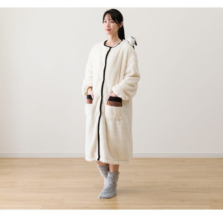 ニトリ　着る毛布