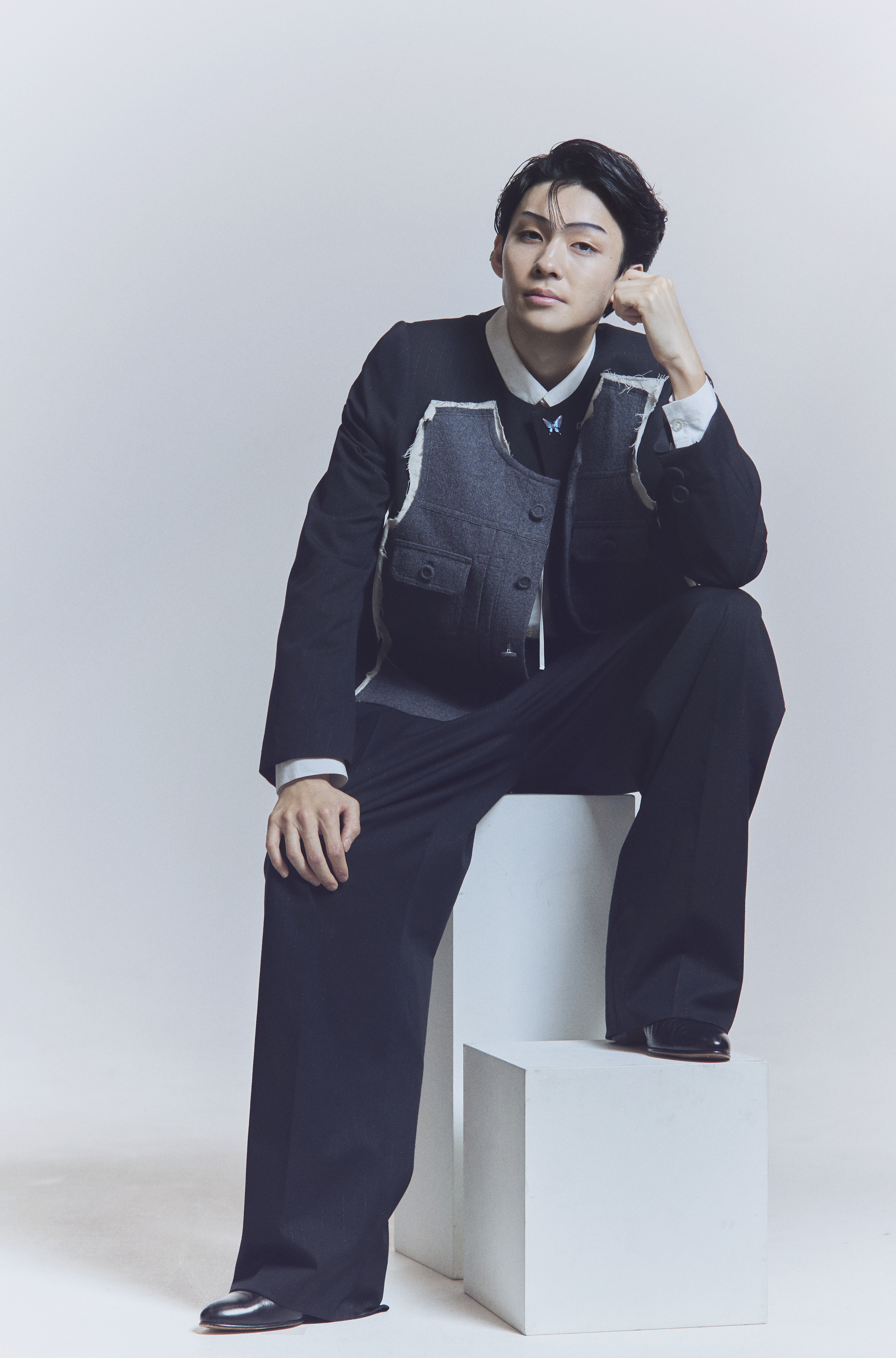 市川染五郎　全身 インタビュー　ドラマ 人間標本