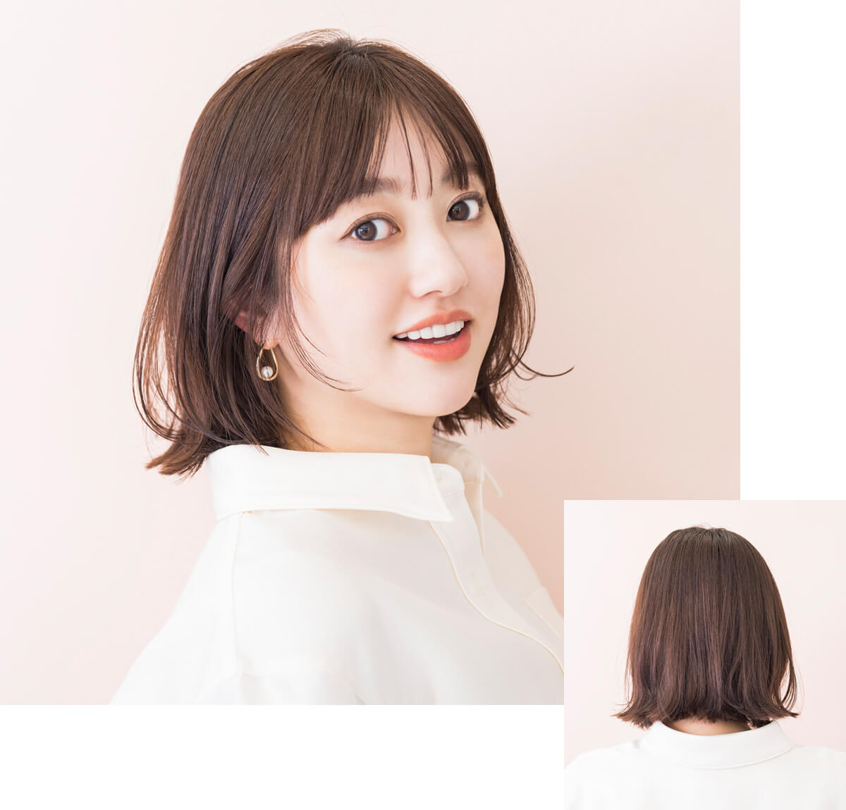 小顔効果ばっちりなアクティブなボブに