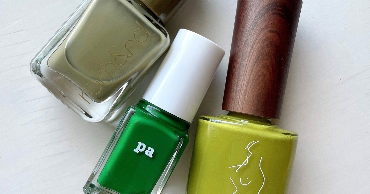 おすすめ3選 夏にぴったり グリーンネイル マキアオンライン Maquia Online