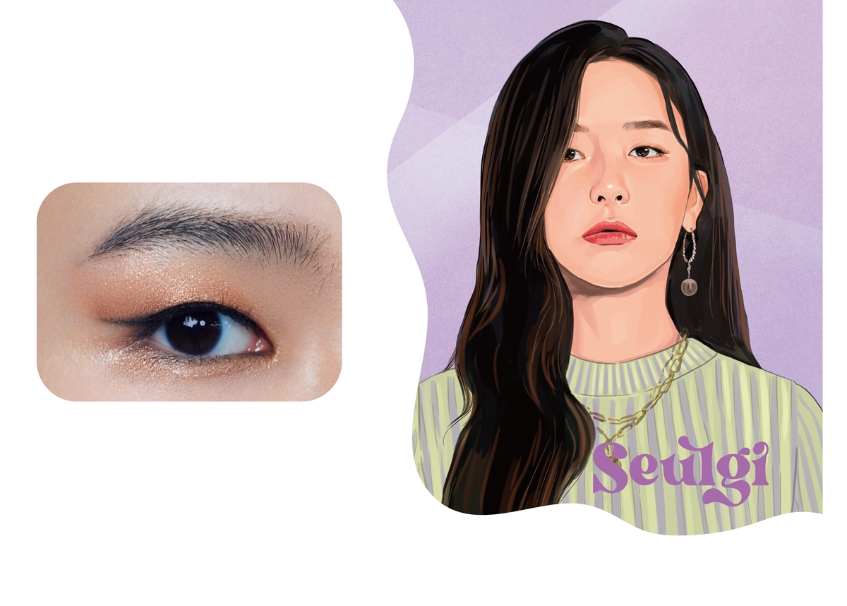 横長一重のアップ